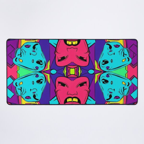 Item preview, Neon Expression Clash designed and sold by Kaleidoscope Print.