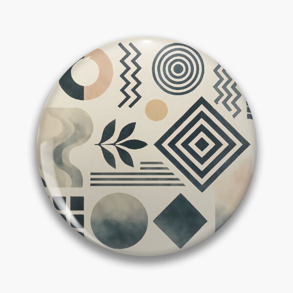 Item preview, Mid Century Modern Abstract Geometric Retro Design Art designed and sold by PinUpPizzazz.