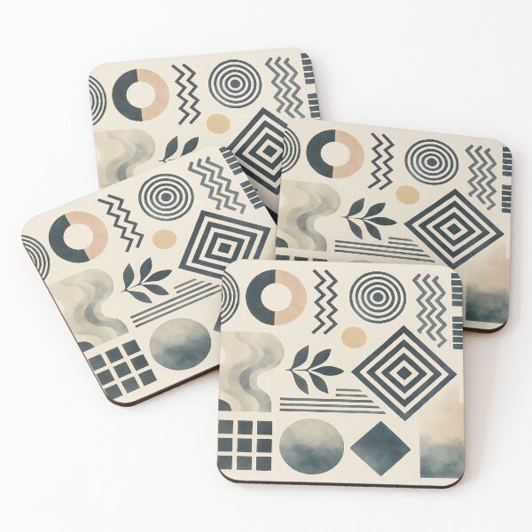 Item preview, Mid Century Modern Abstract Geometric Retro Design Art designed and sold by PinUpPizzazz.