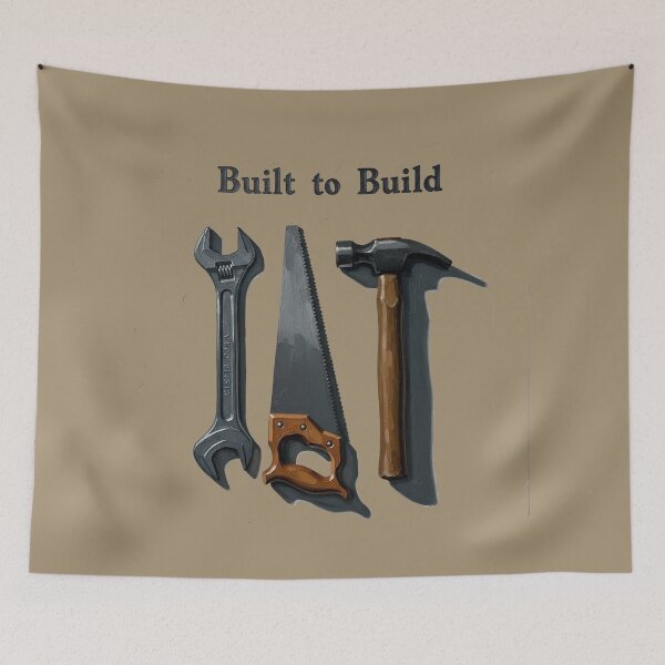 Item preview, Built to Build Maker Hands - DIY Handyman Tools designed and sold by Craft Ctyle.