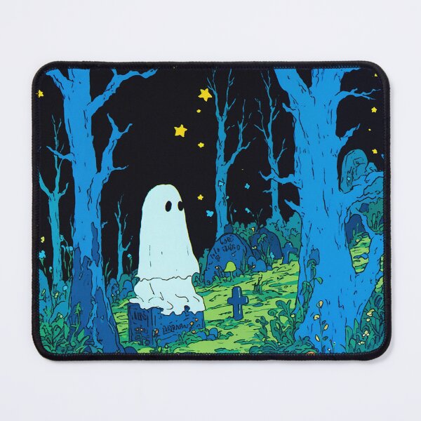 Item preview, Retro White Ghost in Graveyard Alone designed and sold by GhostDigger.