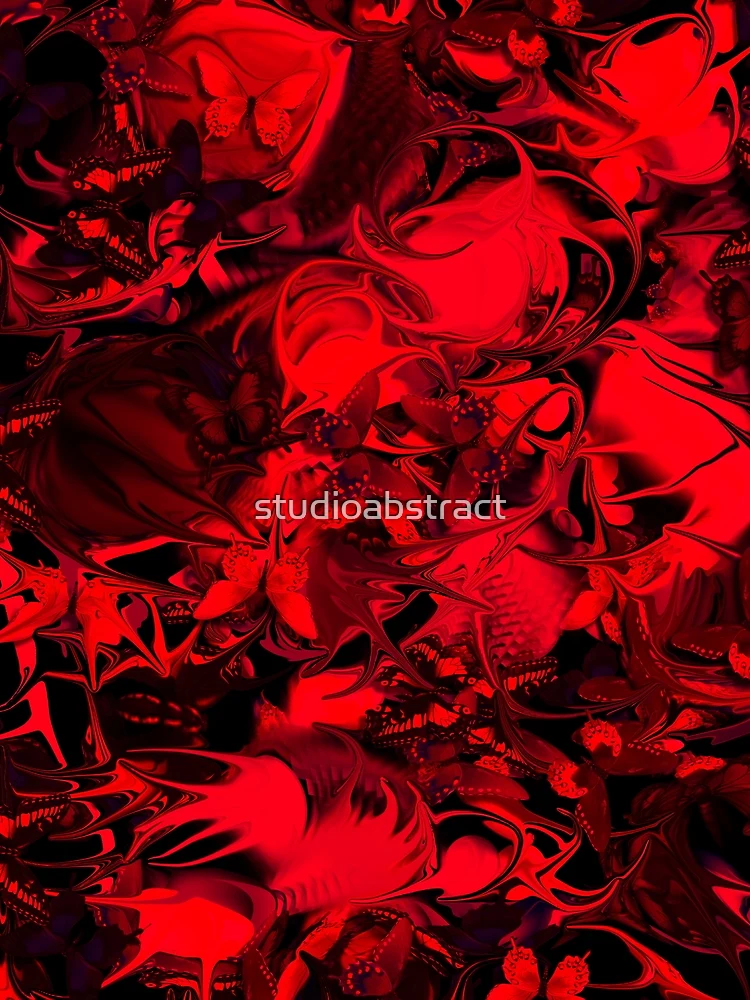 Thumbnail 3 of 3, Scarf, Digital Abstract R 6 designed and sold by studioabstract.