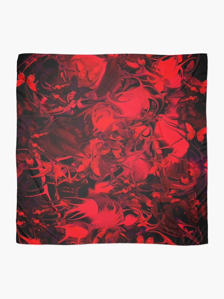 Thumbnail 2 of 3, Scarf, Digital Abstract R 6 designed and sold by studioabstract.