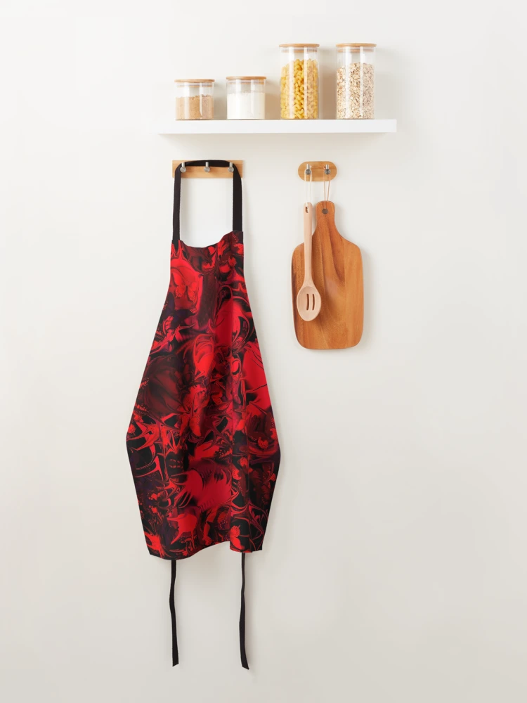 Thumbnail 4 of 6, Apron, Digital Abstract R 6 designed and sold by studioabstract.