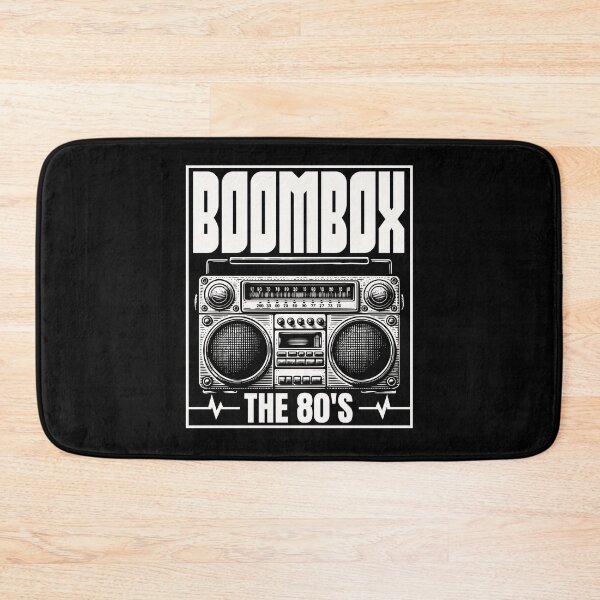 Item preview, Retro 80s Boombox Cassette Player The 80's Design designed and sold by WHITE FLAME PRINTS.