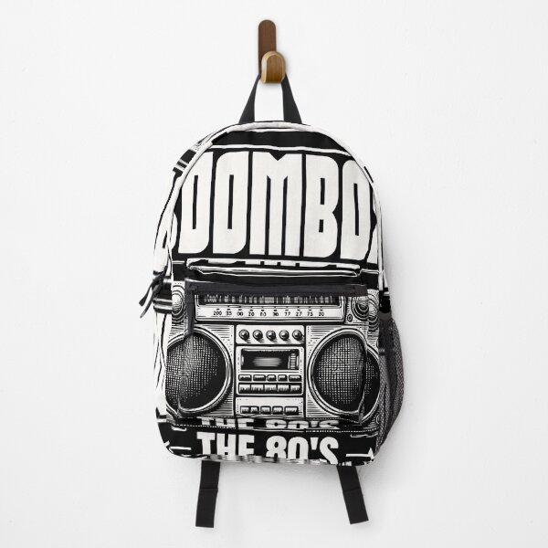 Item preview, Retro 80s Boombox Cassette Player The 80's Design designed and sold by WHITE FLAME PRINTS.
