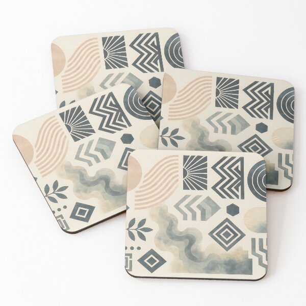 Item preview, Mid Century Modern Abstract Geometric Retro Design Art designed and sold by PinUpPizzazz.