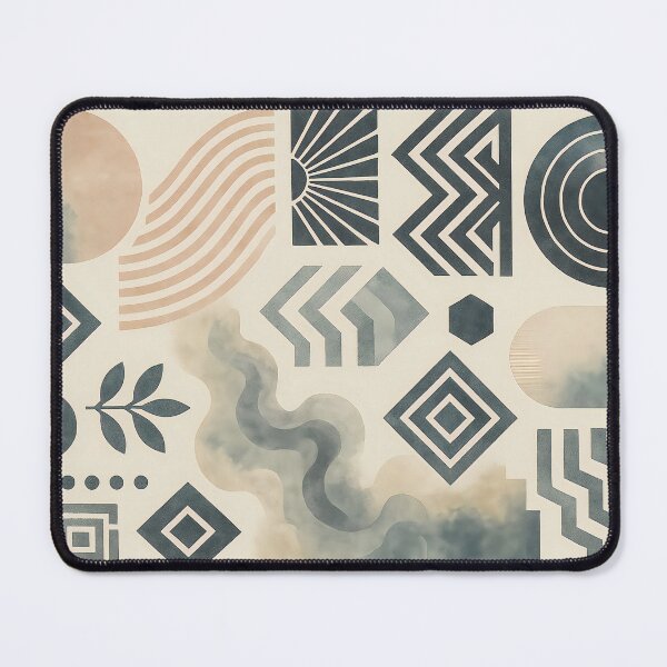 Item preview, Mid Century Modern Abstract Geometric Retro Design Art designed and sold by PinUpPizzazz.