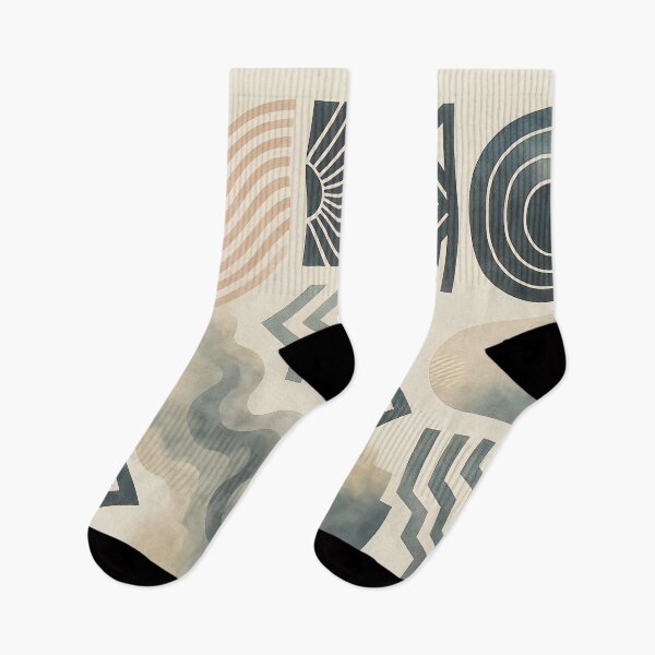 Item preview, Mid Century Modern Abstract Geometric Retro Design Art designed and sold by PinUpPizzazz.