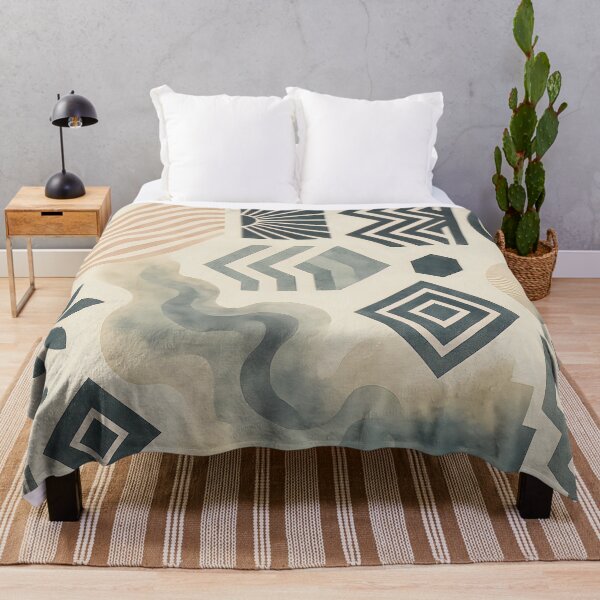 Item preview, Mid Century Modern Abstract Geometric Retro Design Art designed and sold by PinUpPizzazz.