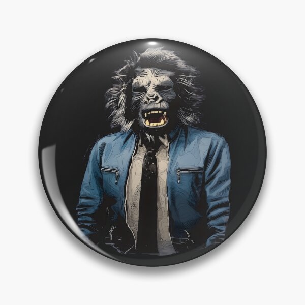 Item preview, Dirk Gently | Gorilla Mask designed and sold by TV Junkie Shop.