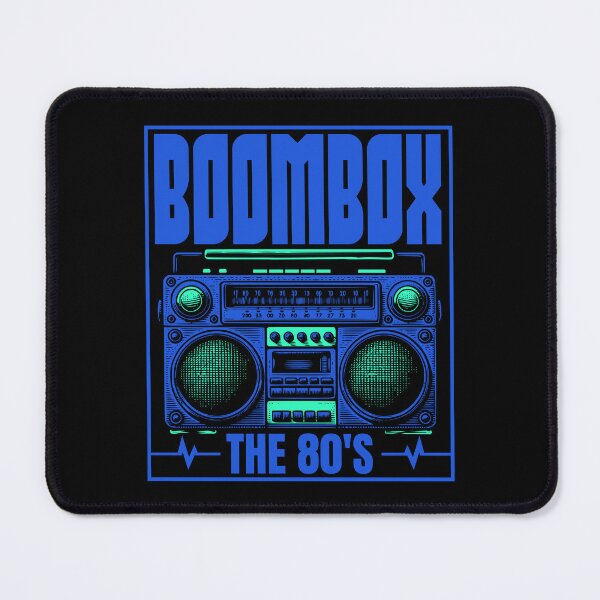Item preview, Retro 80s Boombox Cassette Player The 80's Design designed and sold by WHITE FLAME PRINTS.