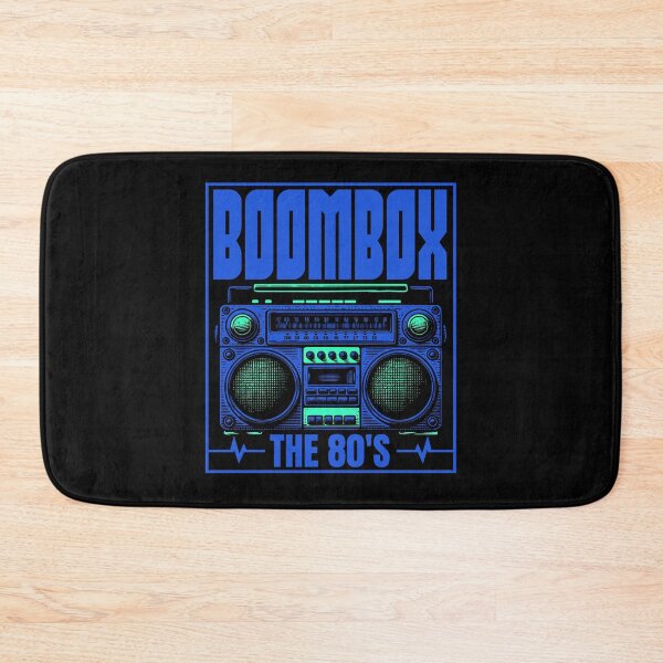 Item preview, Retro 80s Boombox Cassette Player The 80's Design designed and sold by WHITE FLAME PRINTS.