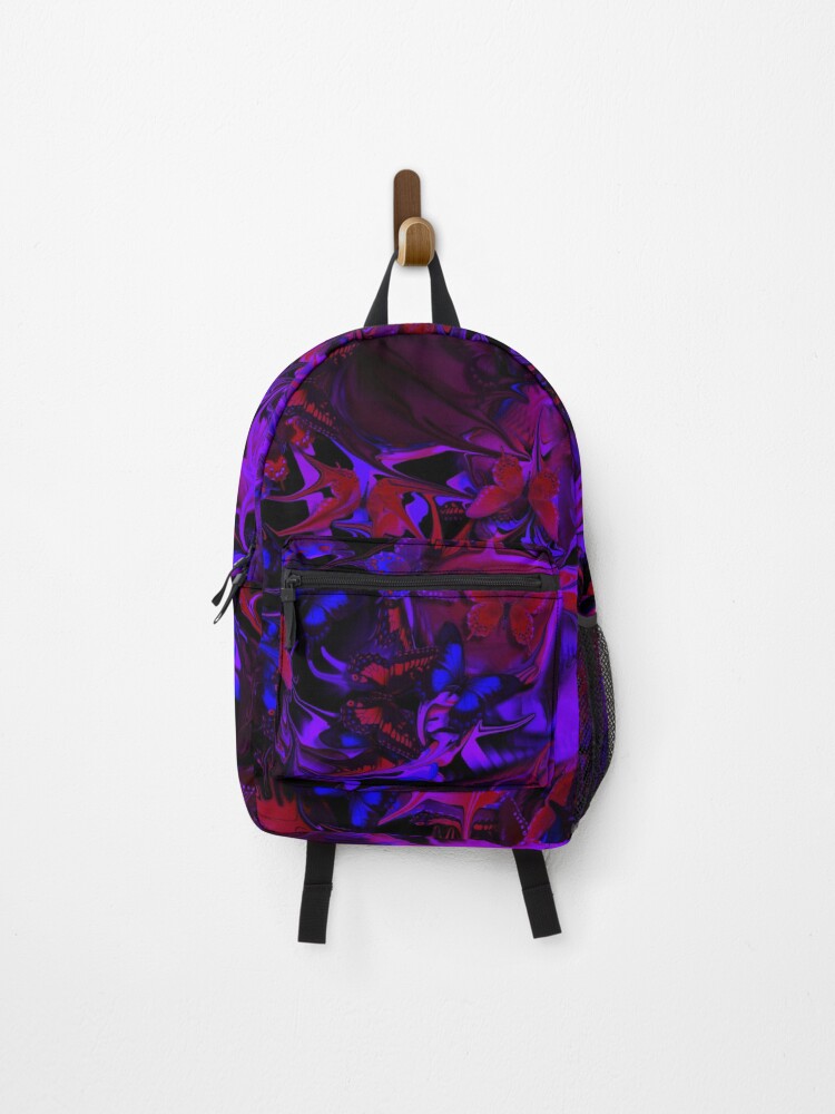 Thumbnail 1 of 3, Backpack, Digital Abstract B 6 designed and sold by studioabstract.