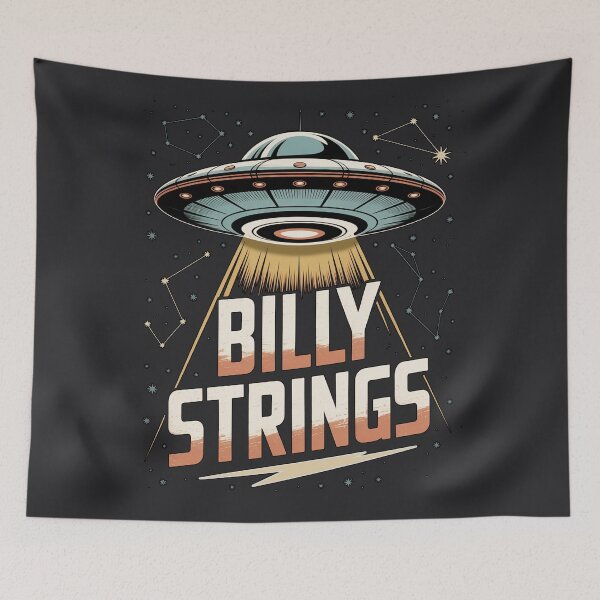 Item preview, Billy Strings UFO designed and sold by AuroraXGreen.