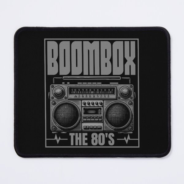 Item preview, Retro 80s Boombox Cassette Player The 80's Design designed and sold by WHITE FLAME PRINTS.