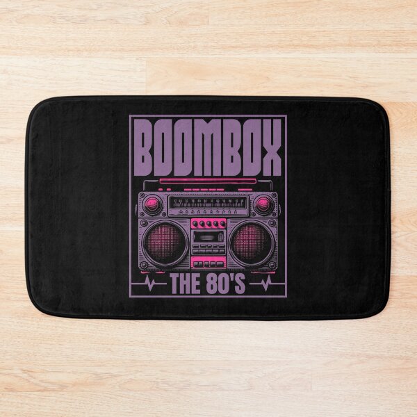 Item preview, Retro 80s Boombox Cassette Player The 80's Design designed and sold by WHITE FLAME PRINTS.