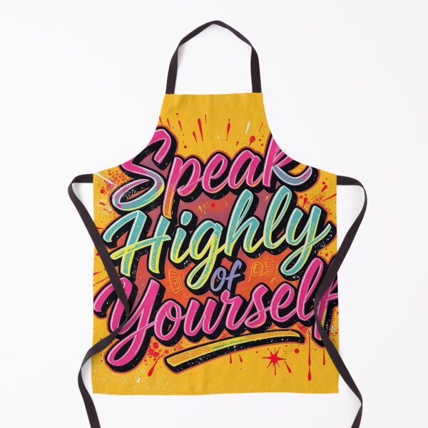 Item preview, Speak Highly Of Yourself designed and sold by Quotesbuyus.