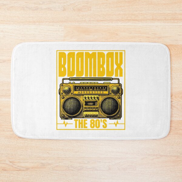 Item preview, Retro 80s Boombox Cassette Player The 80's Design designed and sold by WHITE FLAME PRINTS.