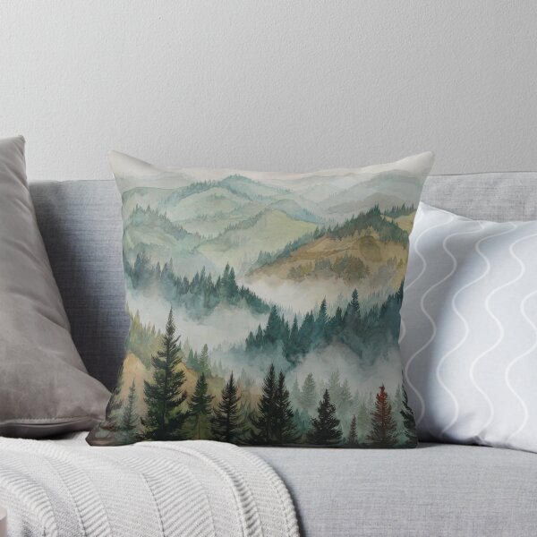 Item preview,  Foggy Rainy Forest - Cozy Fall Woody Wildness designed and sold by scicilysimonee.