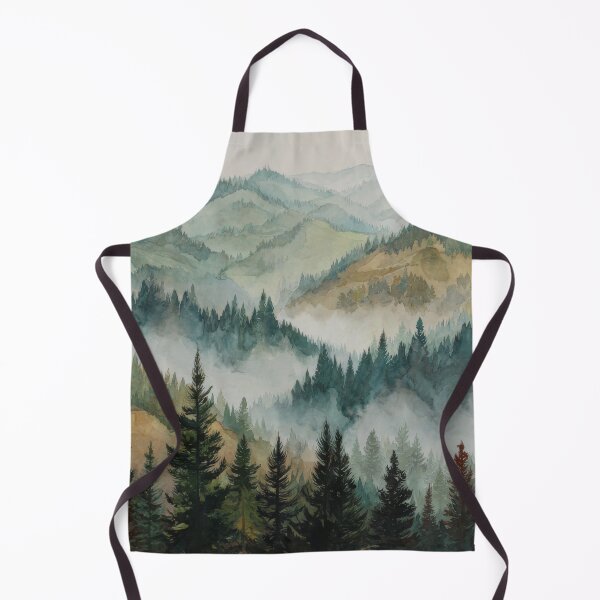 Item preview, Foggy Rainy Forest - Cozy Fall Woody Wildness designed and sold by scicilysimonee.