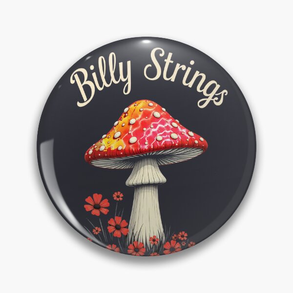 Item preview, Billy Strings Shroom and Red Daisies designed and sold by AuroraXGreen.