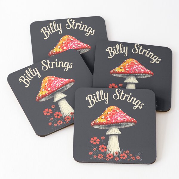 Item preview, Billy Strings Shroom and Red Daisies designed and sold by AuroraXGreen.