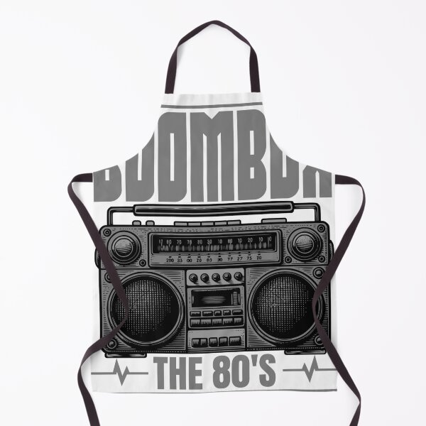 Item preview, Retro 80s Boombox Cassette Player The 80's Design designed and sold by WHITE FLAME PRINTS.