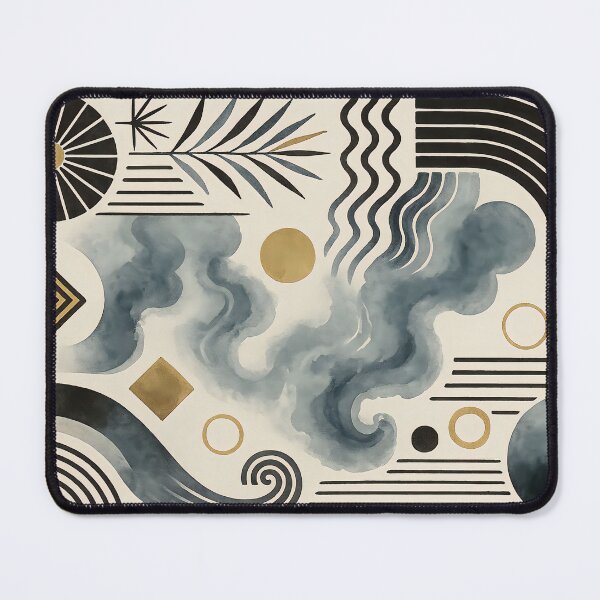 Item preview, Mid Century Modern Abstract Geometric Retro Design Art designed and sold by PinUpPizzazz.