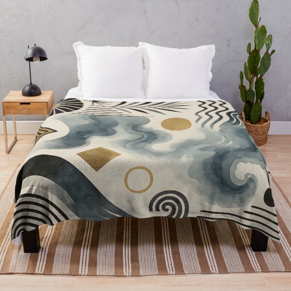 Item preview, Mid Century Modern Abstract Geometric Retro Design Art designed and sold by PinUpPizzazz.