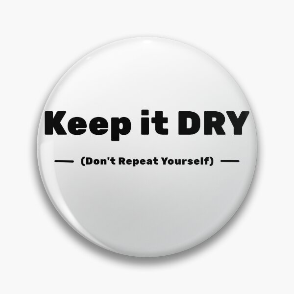 Item preview, Keep It DRY (Don’t Repeat Yourself) – Clean Code Design for Developers and Programmers designed and sold by Ani-24.