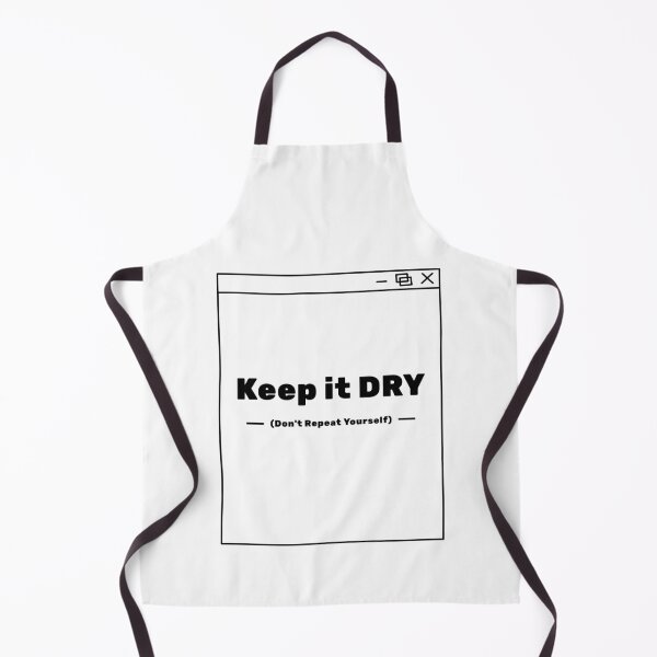 Item preview, Keep It DRY (Don’t Repeat Yourself) – Clean Code Design for Developers and Programmers designed and sold by Ani-24.