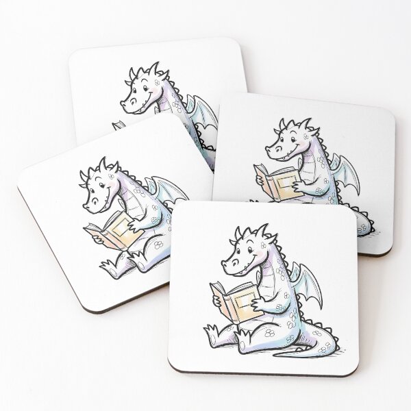 Item preview, Dragon Reading a Book designed and sold by Thunderbelts.