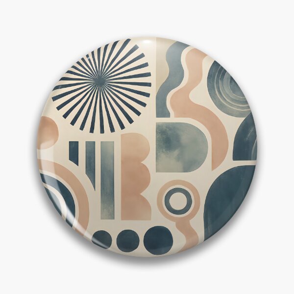 Item preview, Mid Century Modern Abstract Geometric Retro Design Art designed and sold by PinUpPizzazz.