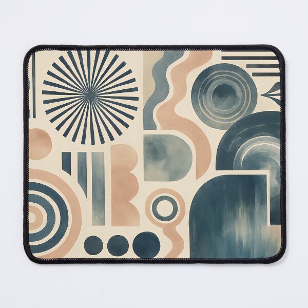 Item preview, Mid Century Modern Abstract Geometric Retro Design Art designed and sold by PinUpPizzazz.