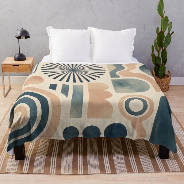 Item preview, Mid Century Modern Abstract Geometric Retro Design Art designed and sold by PinUpPizzazz.