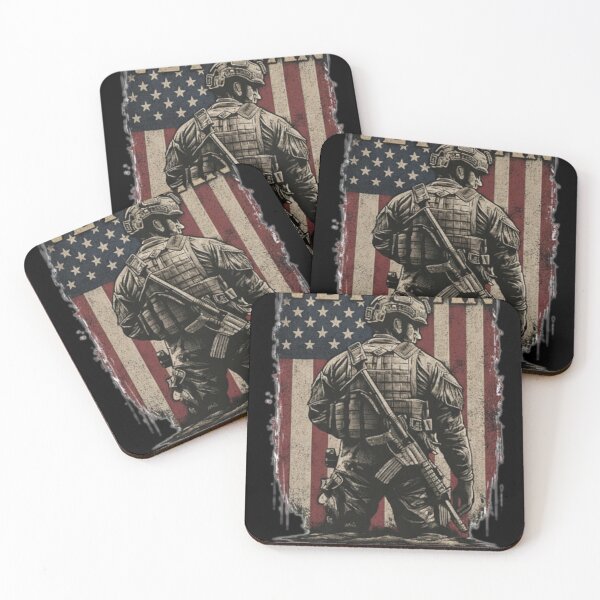 Item preview, American Veteran - Always Faithful God Family Country Flag Design designed and sold by CoffeeNJesus.