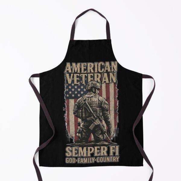 Item preview, American Veteran - Always Faithful God Family Country Flag Design designed and sold by CoffeeNJesus.