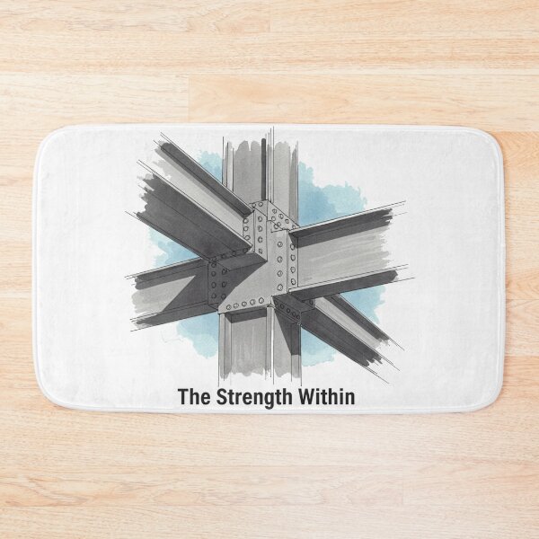 Item preview, Structural Engineer Abstract Art - Inner Strength designed and sold by Craft Ctyle.