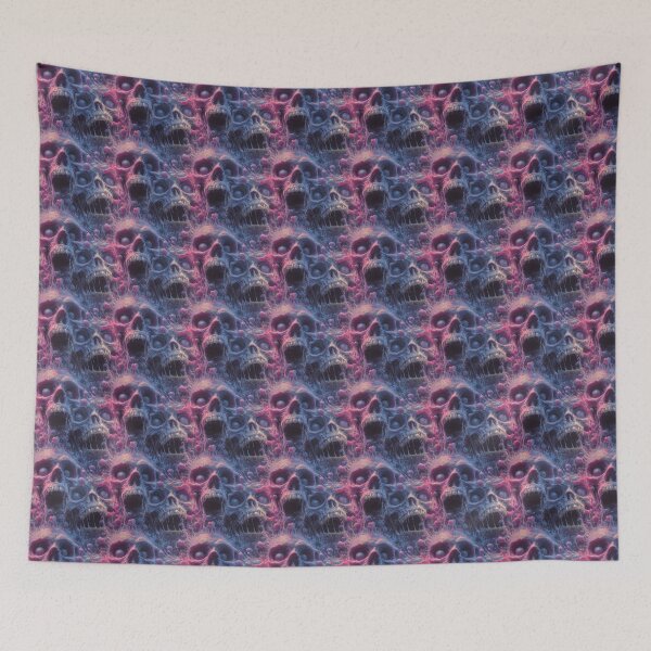 Item preview, Psychedelic Skulls designed and sold by ReallyGudDesign.