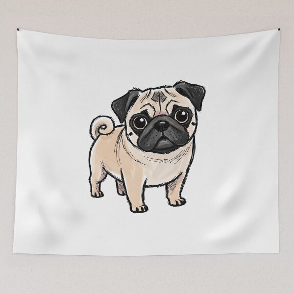 Item preview, Pug designed and sold by Thunderbelts.