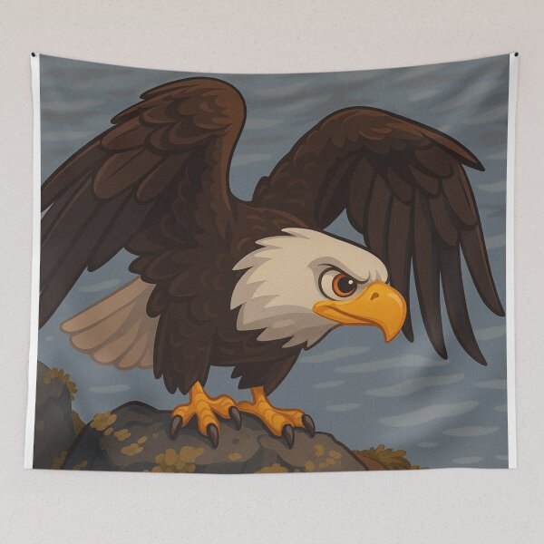 Item preview, Cartoon Eagle Bow designed and sold by EaglemasterArts.