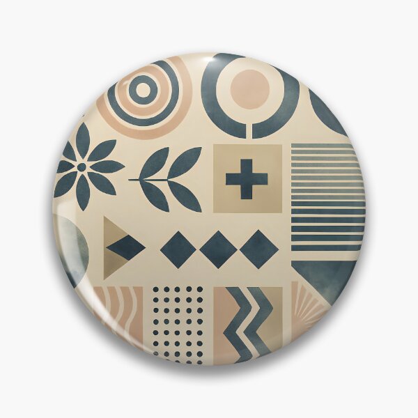 Item preview, Mid Century Modern Abstract Geometric Retro Design Art designed and sold by PinUpPizzazz.