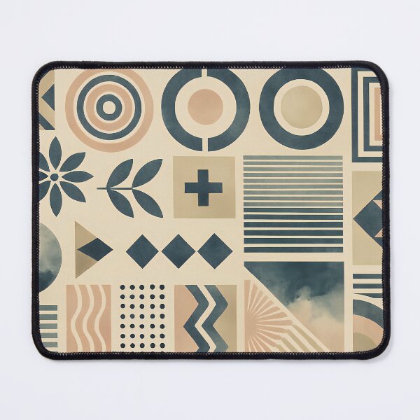 Item preview, Mid Century Modern Abstract Geometric Retro Design Art designed and sold by PinUpPizzazz.