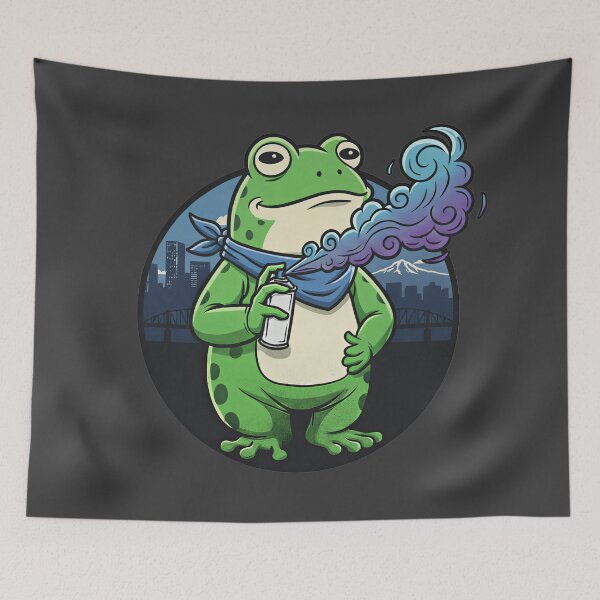 Item preview, Portland Frog - B designed and sold by Horizon-Design.
