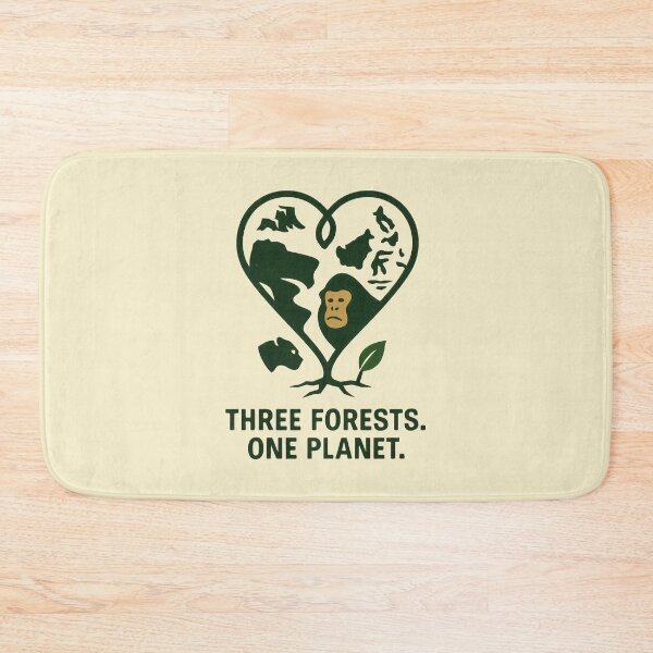 Item preview, Planetary Conservation Emblem with Forest and Animal Motifs designed and sold by SplashTastic.