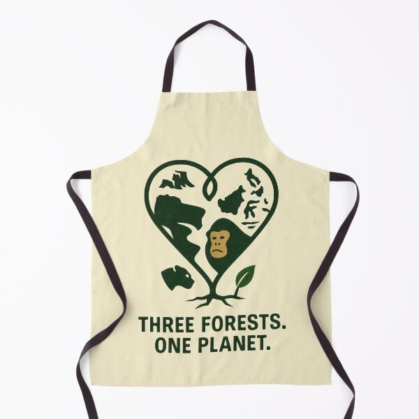 Item preview, Planetary Conservation Emblem with Forest and Animal Motifs designed and sold by SplashTastic.