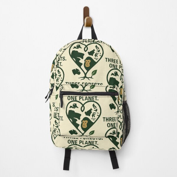 Item preview, Planetary Conservation Emblem with Forest and Animal Motifs designed and sold by SplashTastic.