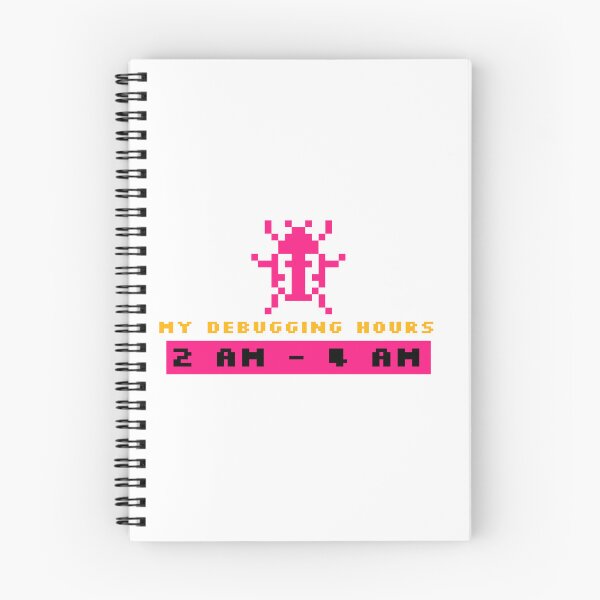 Item preview, My Debugging Hours Are 2 AM – 4 AM – Late-Night Coder Design for Programmers designed and sold by Ani-24.