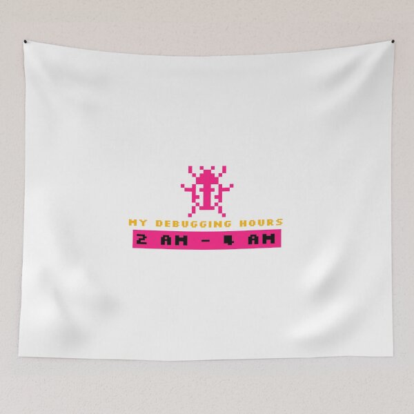 Item preview, My Debugging Hours Are 2 AM – 4 AM – Late-Night Coder Design for Programmers designed and sold by Ani-24.